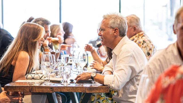 taste wine dinner