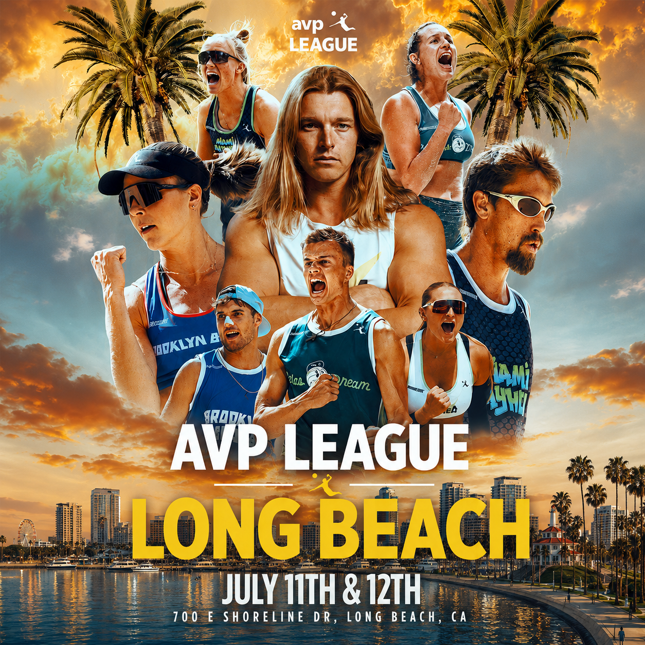 AVP Long Beach Saturday