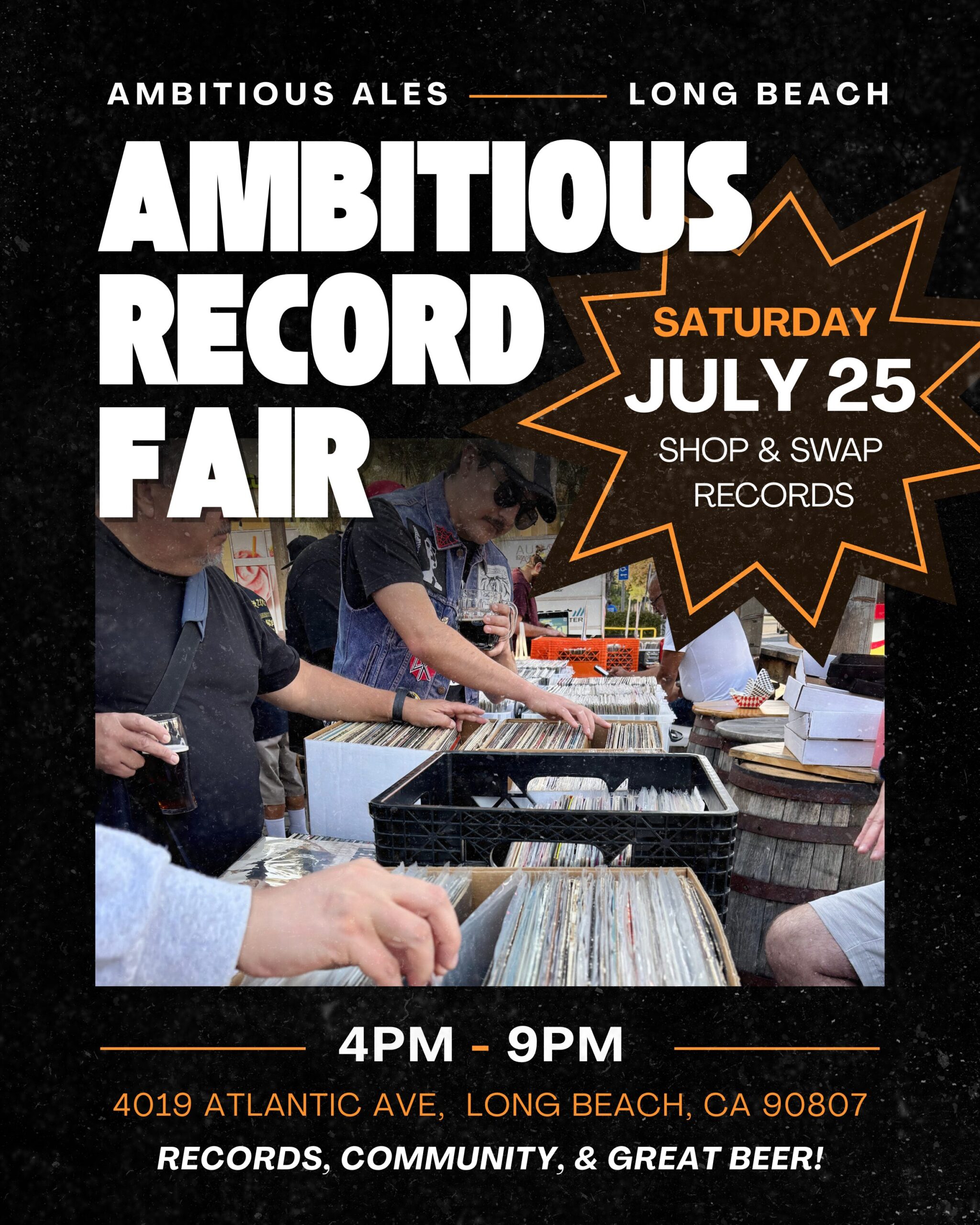 Ambitious Record Fair 7/25