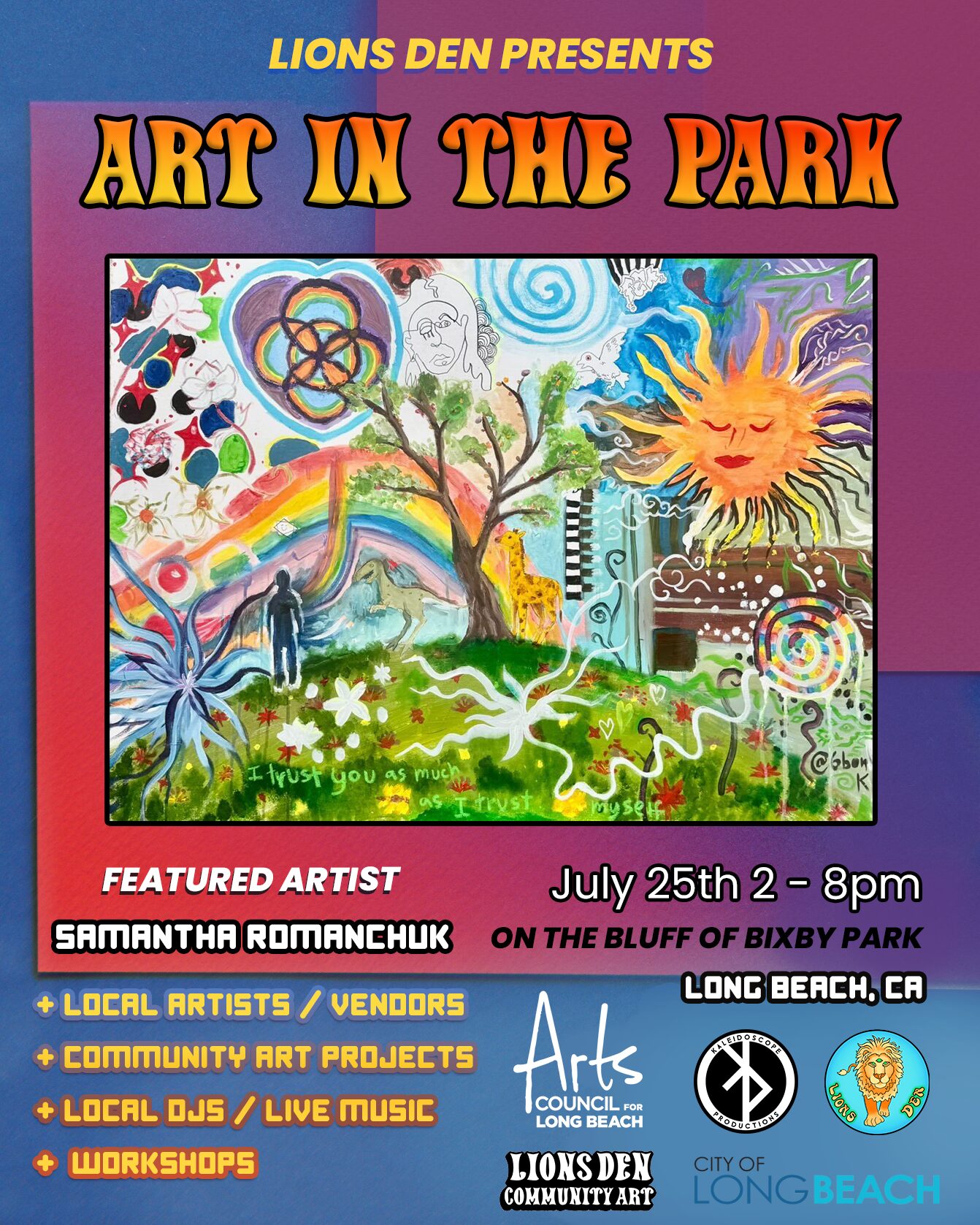 ART IN THE PARK JULY