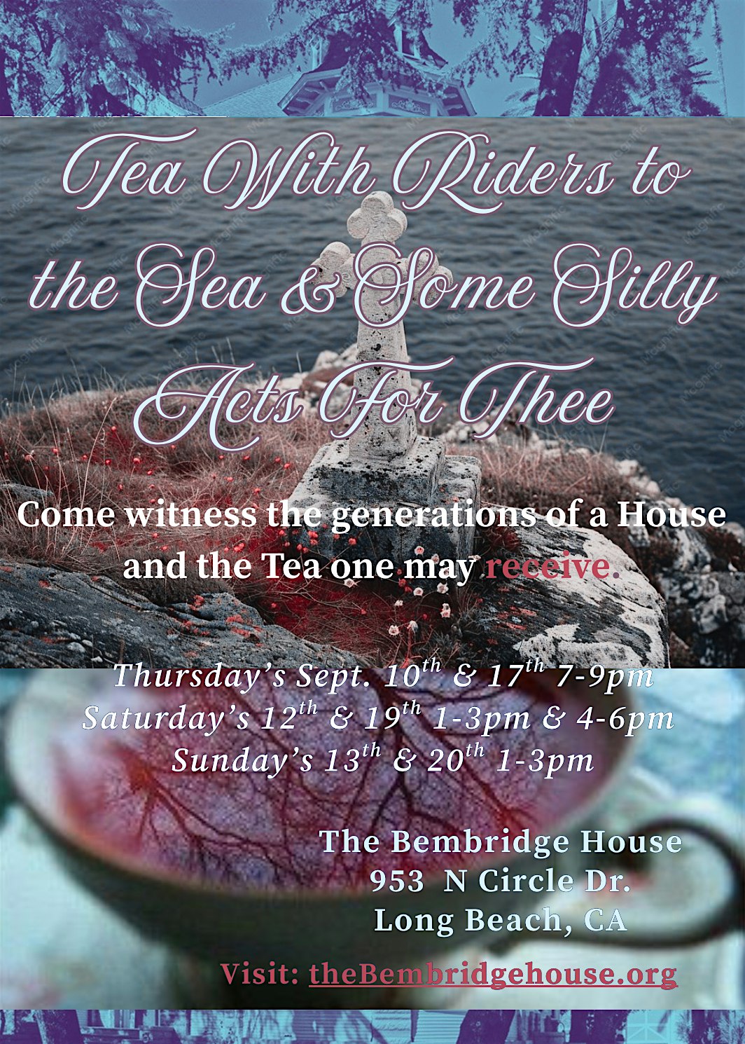 Evening Tea with Theater ‘Riders to the Sea and Some Silly Acts for Thee’