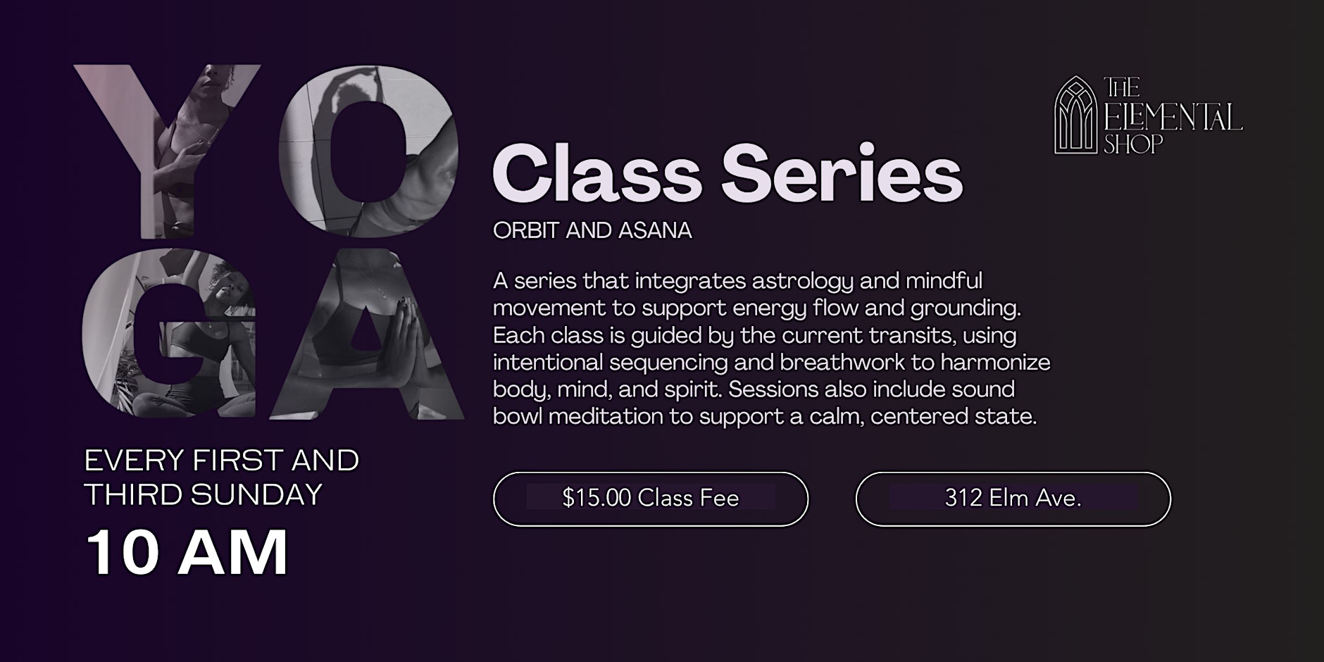 Orbit & Asana: A Yoga Series Rooted in the Stars