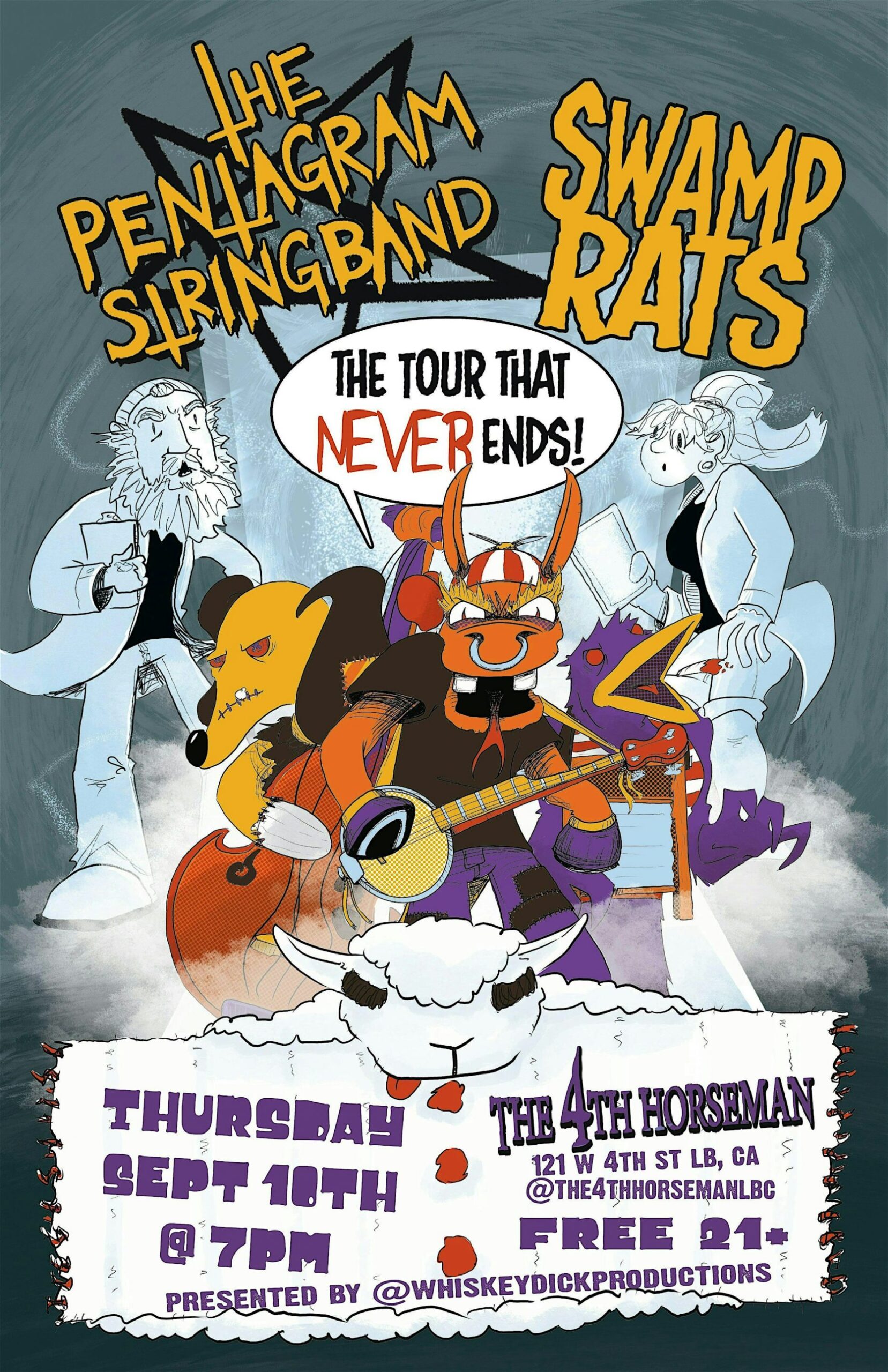 The Pentagram String Band and Swamp Rats