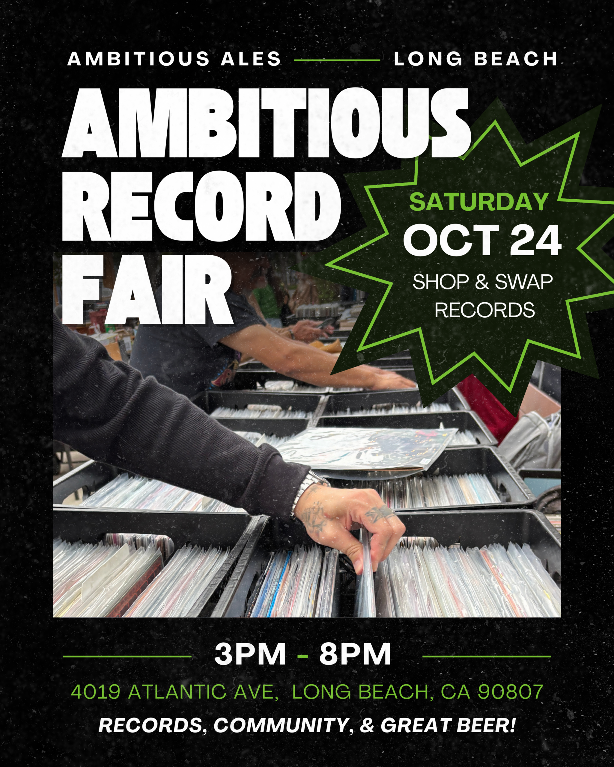 Ambitious Record Fair 10/24